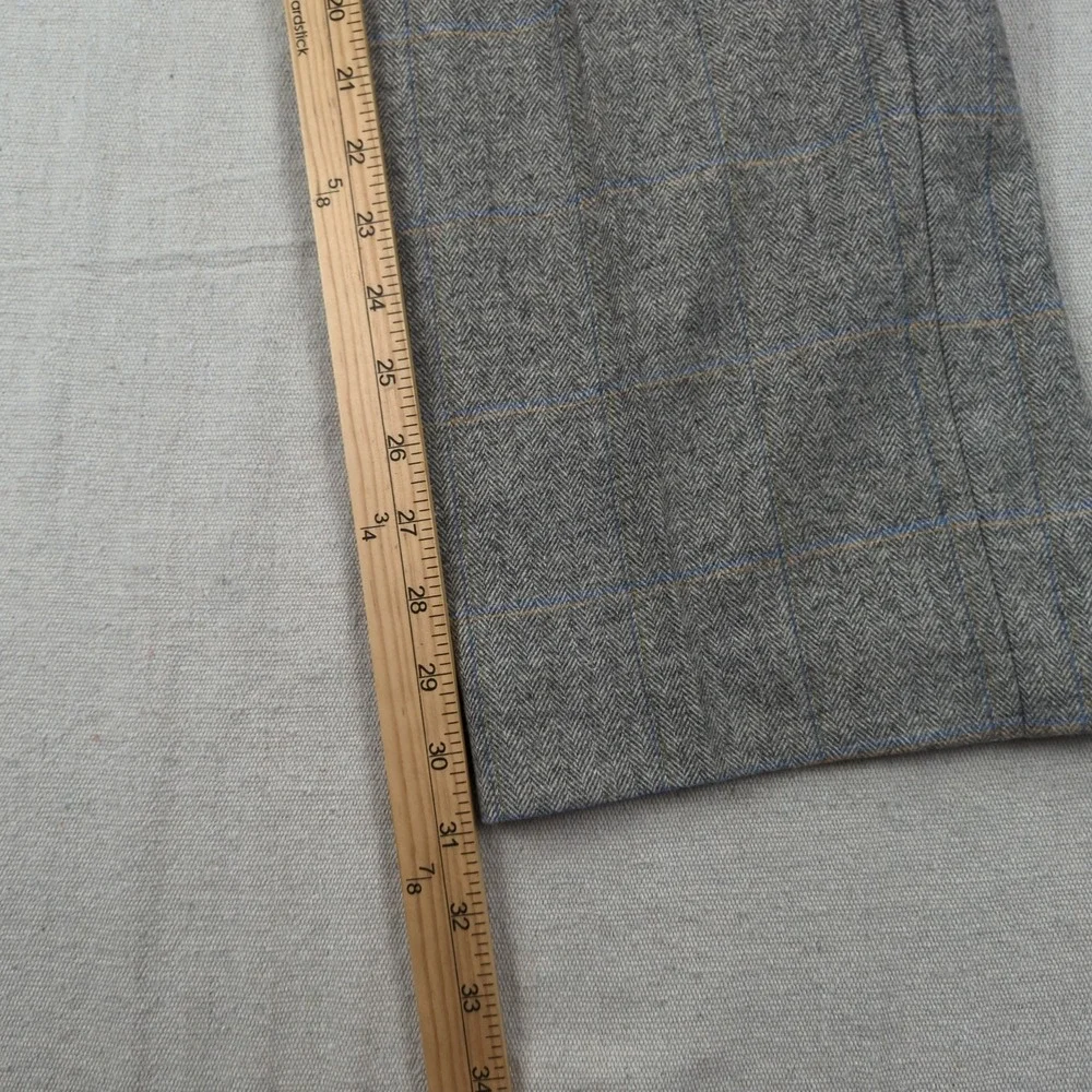 Orvis Pants Mens 34x31 Gray Wool Cashmere Office Preofesional Signature
